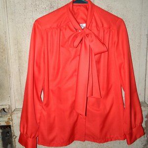 Vintage Louis Chaney of Dallas Womens Blouse Top Size 14
